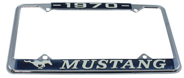 Kennzeichenhalterung 70 in der Gruppe Ford/Mercury / Ford Mustang 65-73 / Karosserie / Front/Grill / Custom&Zubehr Grill Mustang 64-73 bei VP Autoparts AB (D0ZZ-13409)