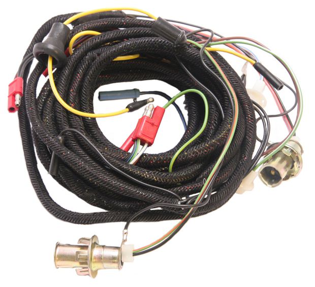 Kabelbaum Rcklicht 70 mit Halterung in der Gruppe Ford/Mercury / Ford Mustang 65-73 / Autoelektrik/Beleuchtung / Anschlussteile / Kabelbaum Rcklicht Mustang 65-73 bei VP Autoparts AB (D0ZZ-14405-WS)