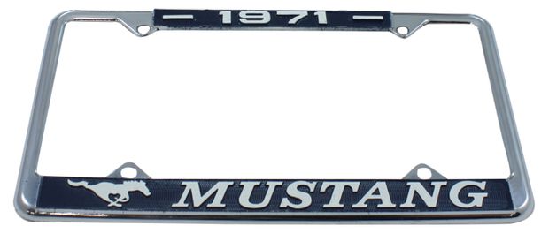 Kennzeichenhalterung 71 in der Gruppe Ford/Mercury / Ford Mustang 65-73 / Karosserie / Front/Grill / Custom&Zubehr Grill Mustang 64-73 bei VP Autoparts AB (D1ZZ-13409)