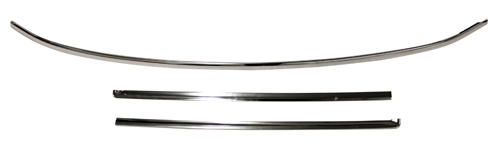 Zierleiste Frontscheibe 71-73 FB 3-tlg in der Gruppe  bei VP Autoparts AB (D1ZZ-630313648)