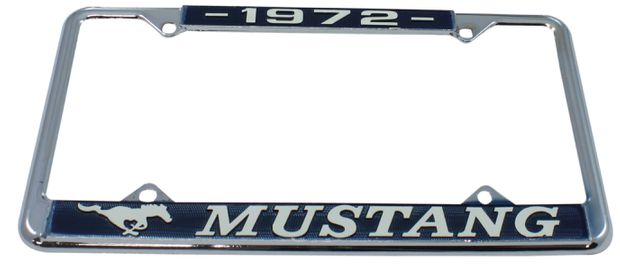 Kennzeichenhalterung 72 in der Gruppe Ford/Mercury / Ford Mustang 65-73 / Karosserie / Front/Grill / Custom&Zubehr Grill Mustang 64-73 bei VP Autoparts AB (D2ZZ-13409)