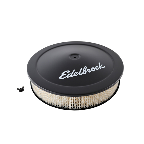 Luftfilter V8 schwarz, Edelbrock 14