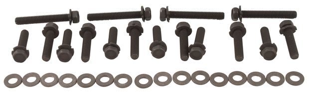 Schraubensatz Krmmer 390/428 67-68 in der Gruppe Ford/Mercury / Ford Mustang 65-73 / Auspuffanlage / Krmmer/Header / Montagematerial Krmmer bei VP Autoparts AB (F-539)