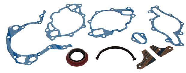 Gasket Kit Timing Cover 79-85 (86-95) in der Gruppe Ford/Mercury / Motoren Ford/Mercury / Ford 351W / Motorblock Ford 351W Teilen bei VP Autoparts AB (FEL-TCS45449)