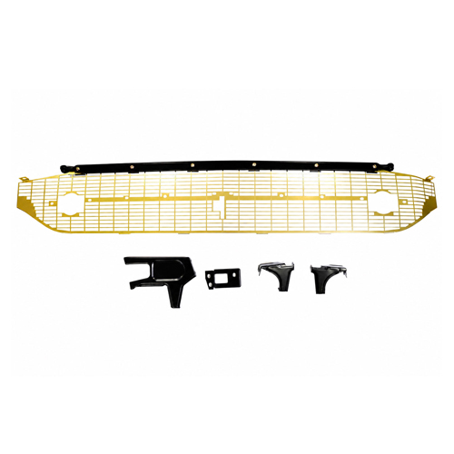 Grill m Zierleiste oben Chev 57 in der Gruppe GM / Chevrolet 55-57 / Karosserie / Front/Grill Chevrolet 55-57 bei VP Autoparts AB (GMGR13-57S)