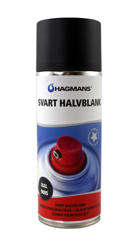 Lack schwarz halbblank 400ml Spray in der Gruppe Volvo / 940/960 / Sonstige / Wachs/Leim/Flssigkeiten / Farbe 900 bei VP Autoparts AB (HG11439)