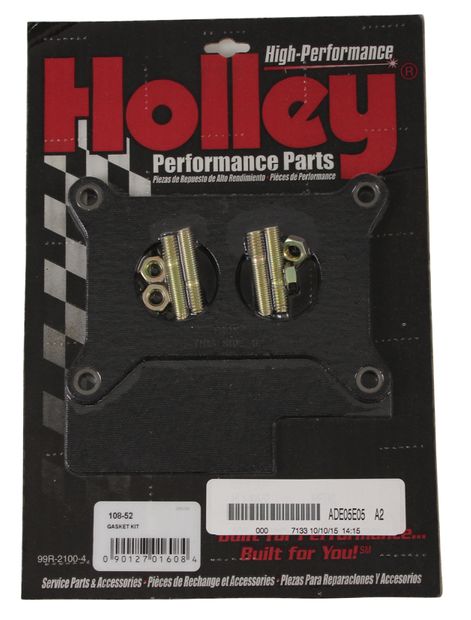 Dichtung 2-Ports Vergaser Holley isol. in der Gruppe Ford/Mercury / Ford Mustang 65-73 / Kraftstoffsystem / Vergaser / Holley bei VP Autoparts AB (HLY-108-52)