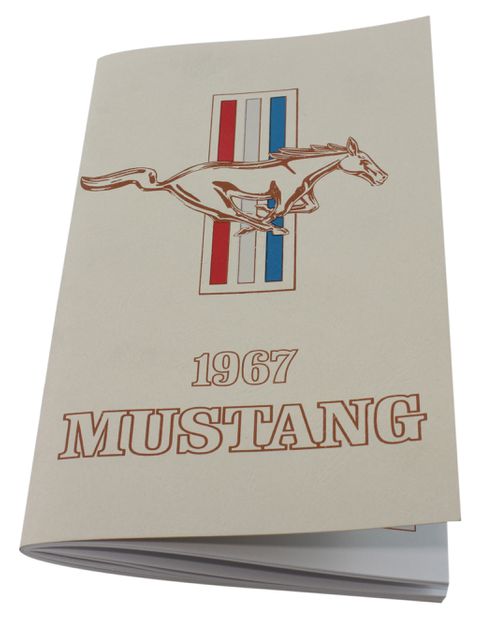 Instruktionsbuch Mustang 1967 in der Gruppe Zubehr / Literatur / Handbcher/Manuale Ford/Mercury bei VP Autoparts AB (IB67)
