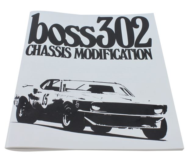 Fachbuch Boss 302 Modifikation Karosse in der Gruppe Zubehr / Literatur / Handbcher/Manuale Ford/Mercury bei VP Autoparts AB (MP0011)
