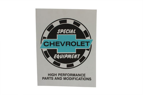 Chevrolet Special parts Manual in der Gruppe Zubehr / Literatur / Handbcher/Manuale GM bei VP Autoparts AB (MP0023)