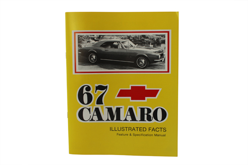 Illustrated facts book Camaro 67 in der Gruppe Zubehr / Literatur / Handbcher/Manuale GM bei VP Autoparts AB (MP0028)