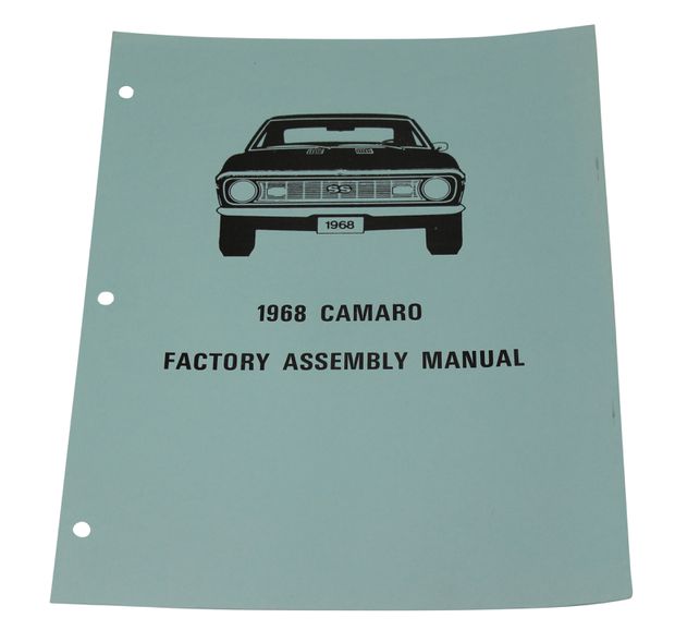 Assembly Manual Camaro 68 in der Gruppe  /  / Literatur bei VP Autoparts AB (MP0073)