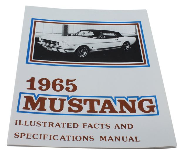 Fachbuch mit Bildern Mustang 1965 in der Gruppe 14 bei VP Autoparts AB (MP0292)