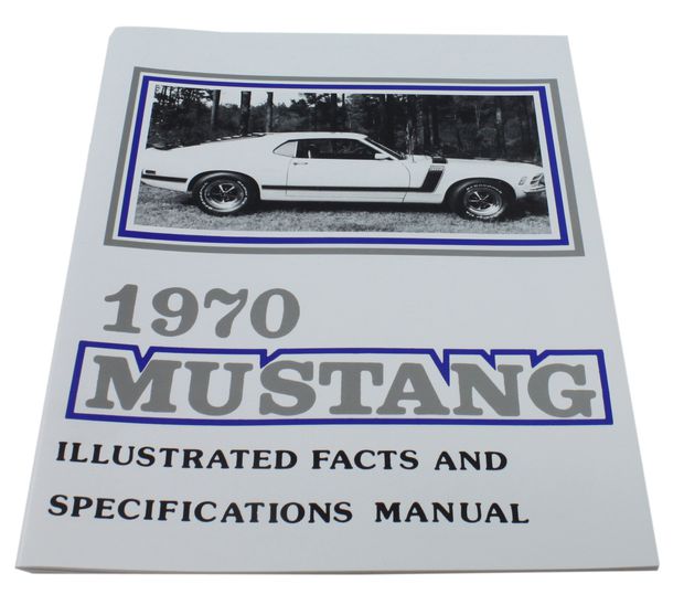 Fachbuch mit Bildern Mustang 1970 in der Gruppe 14 bei VP Autoparts AB (MP0297)