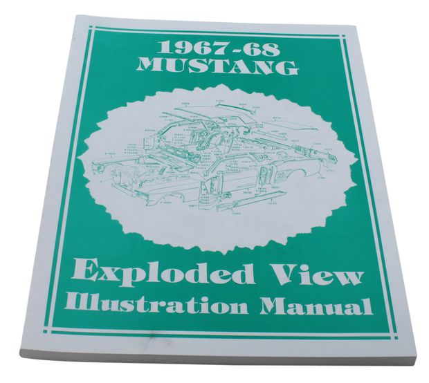 Ersatzteilekatalog Mustang 67-68 in der Gruppe  /  / Literatur bei VP Autoparts AB (MP0313)