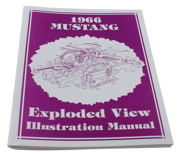 Katalog Explosionszeichnung Mustang 66 in der Gruppe Zubehr / Literatur / Handbcher/Manuale Ford/Mercury bei VP Autoparts AB (MP0347)