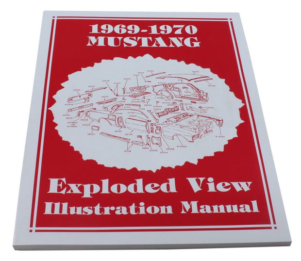 Ersatzteilekatalog Mustang 69-70 in der Gruppe  /  / Literatur bei VP Autoparts AB (MP0348)