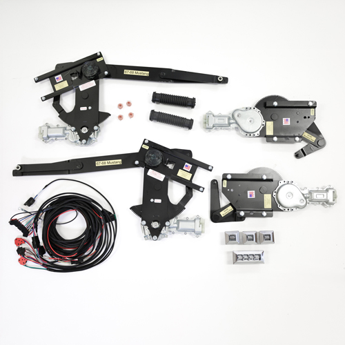 67-68 Mustang CP/CV Electrical Power Win in der Gruppe Ford/Mercury / Ford Mustang 65-73 / Restomod Mustang bei VP Autoparts AB (NUR-86700-402)