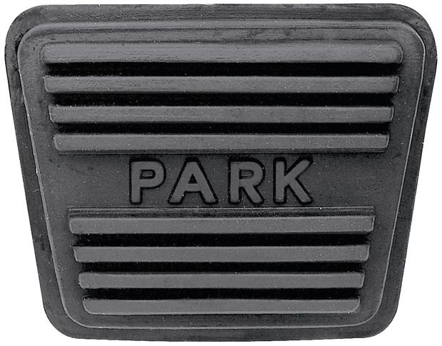 64-81 Park Brake Pedal Pad in der Gruppe General Motors / Chevy II/Nova / Bremssystem / Hauptbremszylinder/Kraftverstrker / Bremspedal & Gummi Chevy II/Nova bei VP Autoparts AB (OER-3893181)