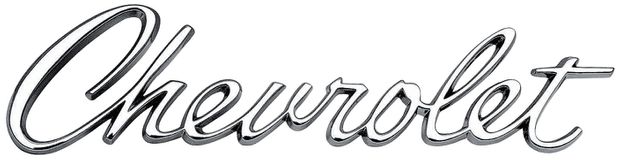 67 Chevrolet Header / Trunk Emblem in der Gruppe General Motors / Camaro/Firebird 67-81 / Karosserie / Emblem / Emblem Camaro 67-69 bei VP Autoparts AB (OER-3910000)