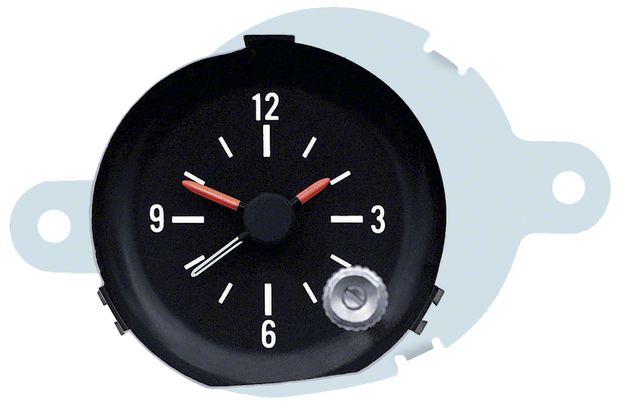 70-78 Camaro In Dash Clock in der Gruppe General Motors / Camaro/Firebird 67-81 / Autoelektrik/Beleuchtung / Armaturen/Relais / Sonstige Messinstrumente Camaro bei VP Autoparts AB (OER-3980116)