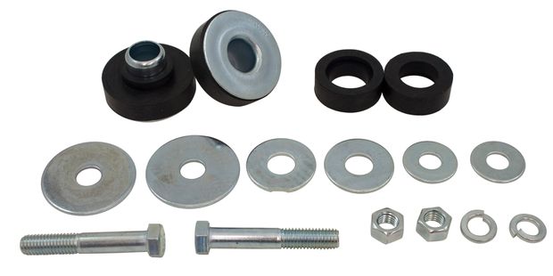 Radiator Support Bushing Kit in der Gruppe General Motors / Chevy II/Nova / Karosserie / Motorraum/Kotflgelhalterung / Khlerrahmen Chevy II/Nova bei VP Autoparts AB (OER-K3029)