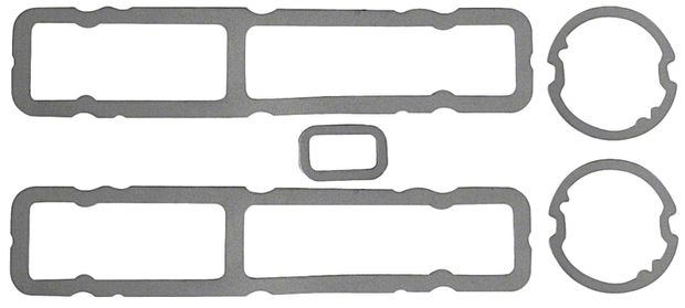 67 Camaro Standard Lens Gasket Set in der Gruppe General Motors / Camaro/Firebird 67-81 / Autoelektrik/Beleuchtung / Beleuchtung / Kennzeichenbeleuchtung Camaro 67-81 bei VP Autoparts AB (OER-K724)