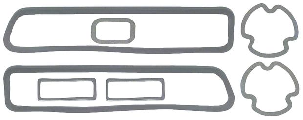 69 Camaro RS Lens Gasket Set in der Gruppe General Motors / Camaro/Firebird 67-81 / Autoelektrik/Beleuchtung / Beleuchtung / Kennzeichenbeleuchtung Camaro 67-81 bei VP Autoparts AB (OER-K727)