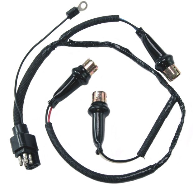 Kabelbaum Rcklicht Shelby 68 in der Gruppe Ford/Mercury / Ford Mustang 65-73 / Autoelektrik/Beleuchtung / Anschlussteile / Kabelbaum Rcklicht Mustang 65-73 bei VP Autoparts AB (S9MS-13A408-A)