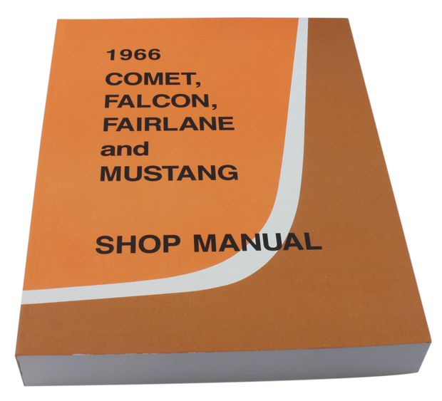 Werkstatthandbuch Mustang 1966 in der Gruppe  /  / Literatur bei VP Autoparts AB (SM66)