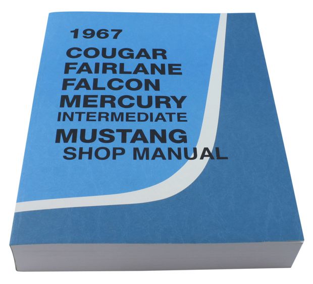 Werkstatthandbuch Mustang 1967 in der Gruppe  /  / Literatur bei VP Autoparts AB (SM67)