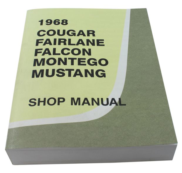 Werkstatthandbuch Mustang 1968 in der Gruppe  /  / Literatur bei VP Autoparts AB (SM68)