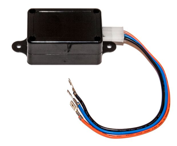 Flasher electronic variable 65-70 in der Gruppe Ford/Mercury / Ford Mustang 65-73 / Autoelektrik/Beleuchtung / Armaturen/Relais / Kontakte/Relais Mustang 65-73 bei VP Autoparts AB (STL-EVF-13350)