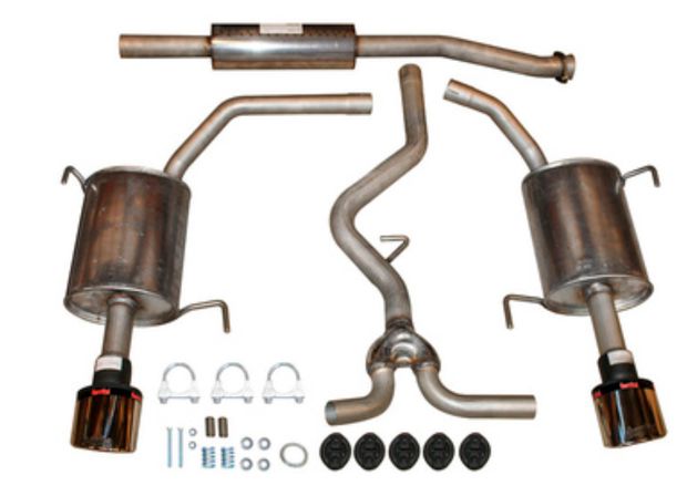 Exhaust Subaru Legacy IV 2,0D, 2,0R in der Gruppe  bei VP Autoparts AB (SUK17658)