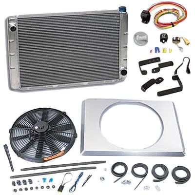 Radiator Fan Shroud Combo Summit in der Gruppe Ford/Mercury / Ford Mustang 65-73 / Khlsystem / Khlung Mustang 67-73 bei VP Autoparts AB (SUM-CSUM3802)