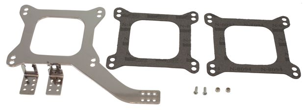 Vergaserblech mit Halterung in der Gruppe Ford/Mercury / Ford Mustang 65-73 / Kraftstoffsystem / Vergaser / Spacer/Adapter/Dichtungen bei VP Autoparts AB (SUM-G1419)