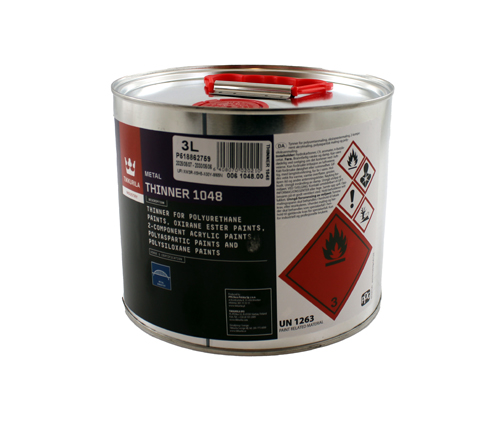 Verdnnung 1048 fr 2K Temadur (3 liter) in der Gruppe Zubehr / Farbe / Sonstige Farben/Lacke / Sonstige Farben/Lacke bei VP Autoparts AB (TEM-1048)