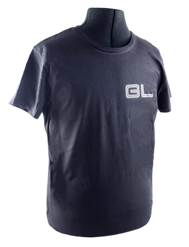 T-shirt schwarz GL emblem in der Gruppe Zubehr / T-shirts / T-shirts 240/260 bei VP Autoparts AB (VP-TSBK16)