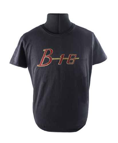 T-shirt schwarz B18 emblem in der Gruppe Zubehr / T-shirts / T-shirts 140/164 bei VP Autoparts AB (VP-TSBK24)