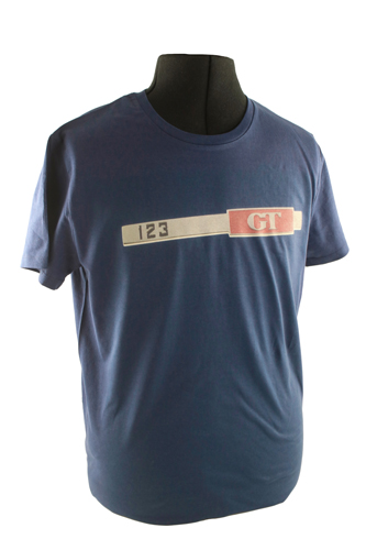 T-Shirt blau Emblem 123GT in der Gruppe Zubehr / T-shirts / T-shirts Amazon bei VP Autoparts AB (VP-TSBL10)