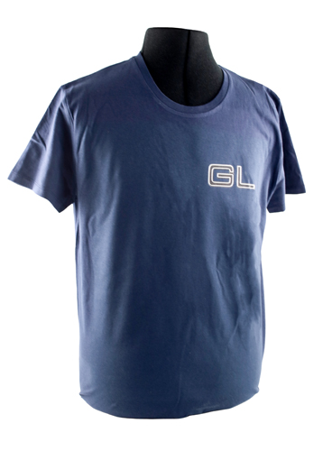 T-shirt blau GL emblem in der Gruppe Zubehr / T-shirts / T-shirts 240/260 bei VP Autoparts AB (VP-TSBL16)