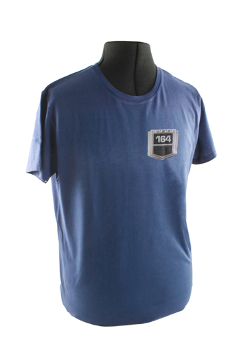 T-shirt blau 164 emblem in der Gruppe Zubehr / T-shirts / T-shirts 140/164 bei VP Autoparts AB (VP-TSBL18)