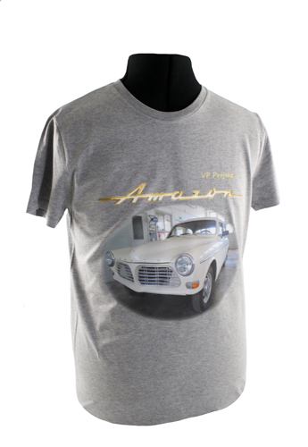 T-Shirt grau Projektauto Amazon in der Gruppe Zubehr / T-shirts / T-shirts Amazon bei VP Autoparts AB (VP-TSGY12)