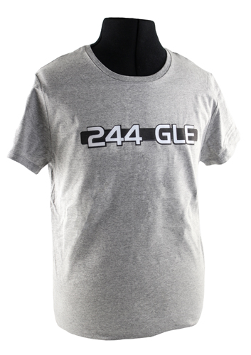 T-shirt grau 244 GLE emblem in der Gruppe Zubehr / T-shirts / T-shirts 240/260 bei VP Autoparts AB (VP-TSGY17)
