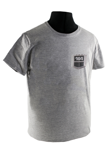 T-shirt grau 164 emblem in der Gruppe Zubehr / T-shirts / T-shirts 140/164 bei VP Autoparts AB (VP-TSGY18)