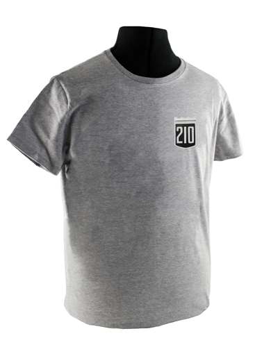 T-shirt grau 210 emblem in der Gruppe Zubehr / T-shirts / T-shirts PV/Duett bei VP Autoparts AB (VP-TSGY19)