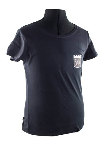 T-Shirt Frau schwarz 544 Emblem in der Gruppe Zubehr / T-shirts / T-shirts PV/Duett bei VP Autoparts AB (VP-TSWBK09)