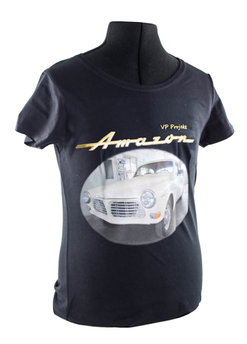 T-Shirt Frau schwarz Projektauto Amazon in der Gruppe Zubehr / T-shirts / T-shirts Amazon bei VP Autoparts AB (VP-TSWBK12)
