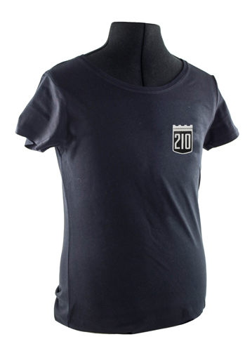 T-shirt Frau schwarz 210 emblem in der Gruppe Zubehr / T-shirts / T-shirts PV/Duett bei VP Autoparts AB (VP-TSWBK19)