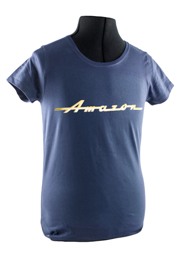 T-Shirt Frau Blau Amazon emblem in der Gruppe Zubehr / T-shirts / T-shirts Amazon bei VP Autoparts AB (VP-TSWBL11)
